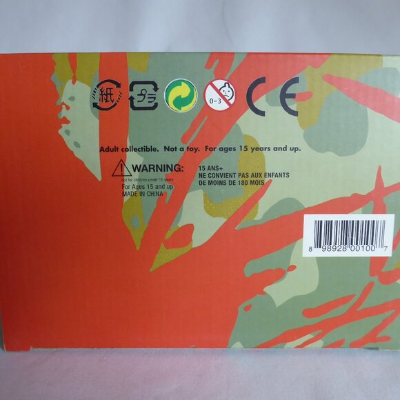 NEW 2007 MUTTPOP LUCHA LIBRE EL PANDA CAMO ED. FRANK KOZIK SIGNED DESIGNER VINYL - Picture 16 of 16